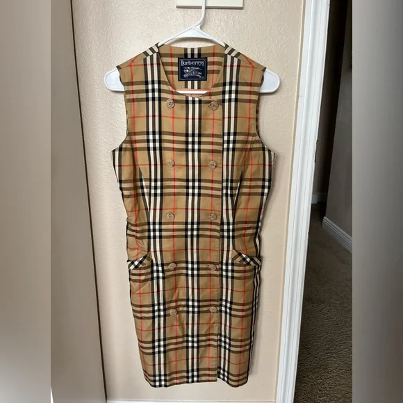 Burberry | Dresses | Vintage Burberry Sheath Dress | Poshmark